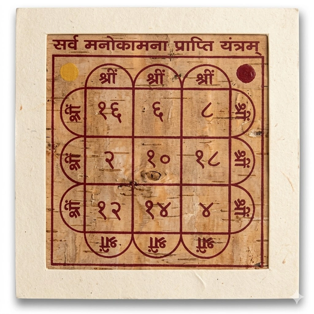 MANOKAMNA YANTRA